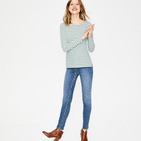 Boden Tops - Boden Long Sleeve Stripe Brenton - 14